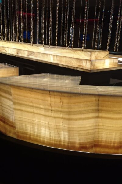 backlit onyx countertop - Hilton Tallinn Park Hotel & Casino - picture 1