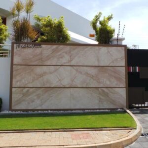 Marble Wall Feature in Daino Reale - picture 1